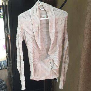 Banana Republic blush knit cocoon  shrug